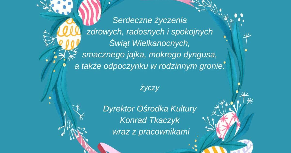 Życzenia wielkanocne.