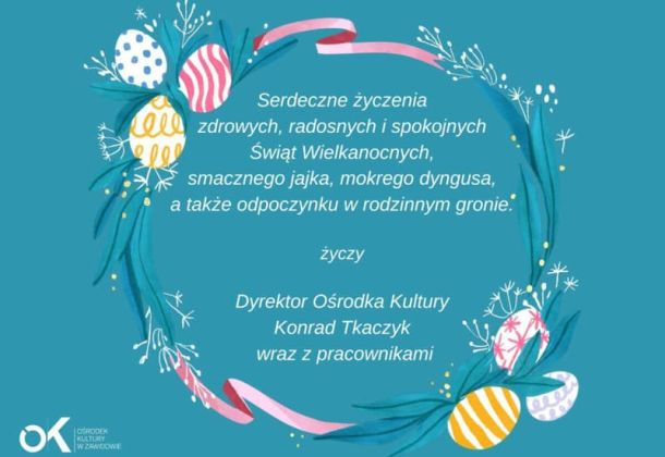 Życzenia wielkanocne.