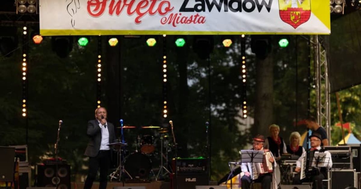 Zdjęcie z Święta Miasta imprezy plenerowej w Zawidowie