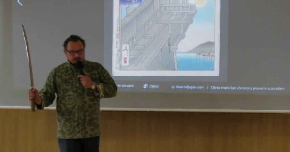 „JAPONIA - od Samurajów do Współczesności” - prelekcja.
