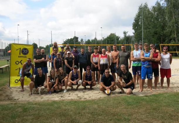 Zdjęcie grupowe wszystkich zawodnik&oacute;w turnieju.