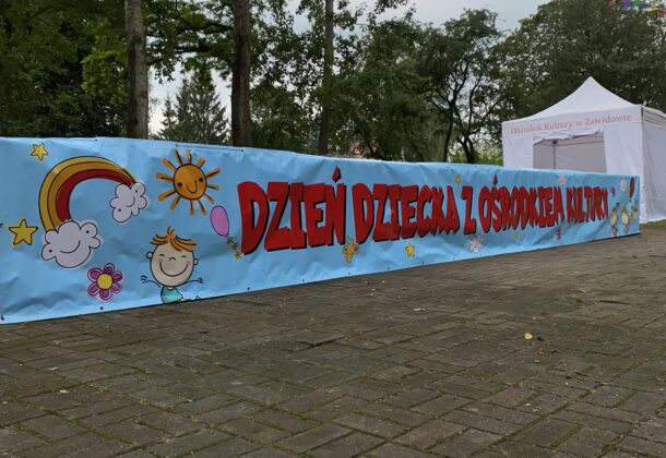 Dzień Dziecka 2024, impreza plenerowa w parku miejskim.