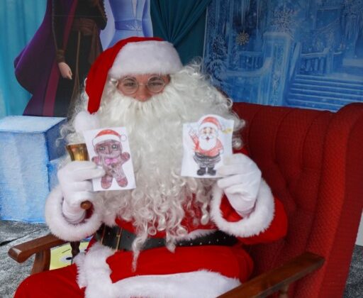 Spotkanie z Mikołajem w rynku