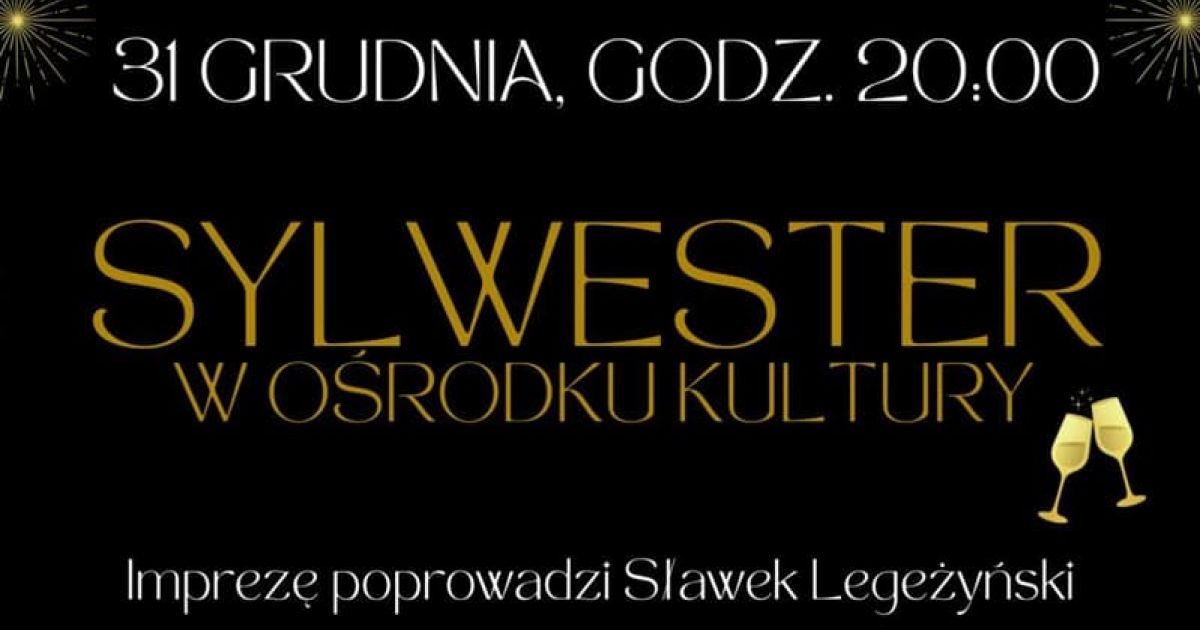 Zdjęcie, zapowiedź Sylwester.