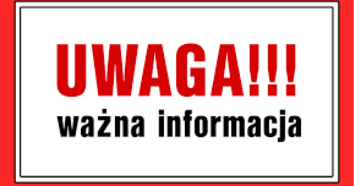 plansza uwaga