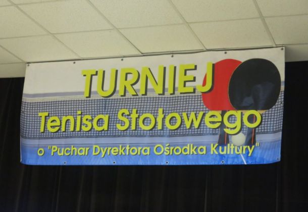 VI Turniej Tenisa Stołowego o Puchar Dyrektora Ośrodka Kultury